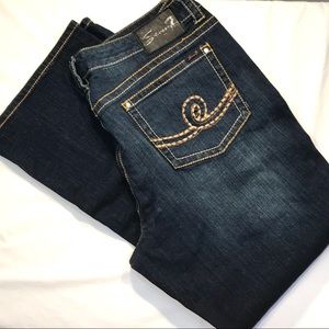 NWOT Seven7 Jeans Plus Sz 20 Dark Wash